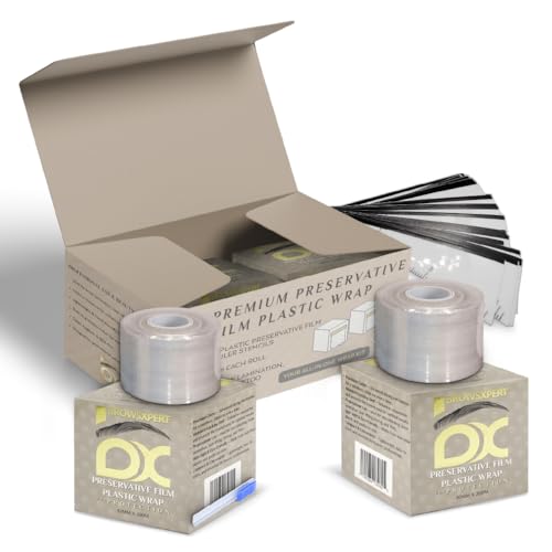 KIT DE INICIO BROWSXPERT: Espuma limpiadora, mezclador eléctrico, kit de mapeo de cejas, film plástico y kit de retoque de henna en polvo para sombreado.