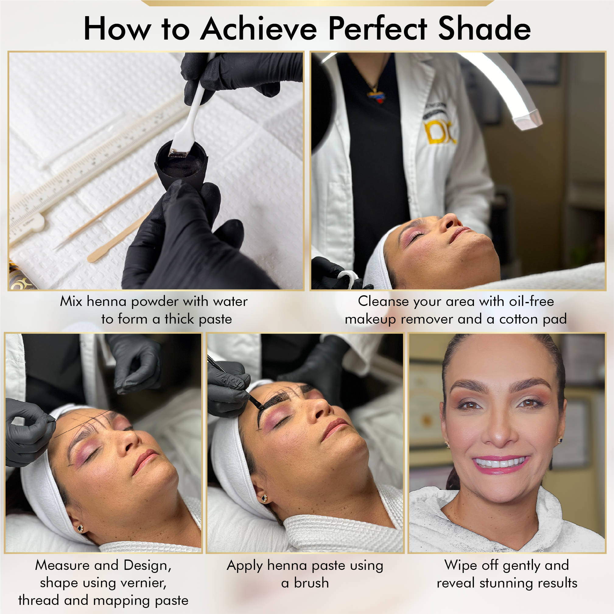 BROWSXPERT Shading Henna & Mixer Kit